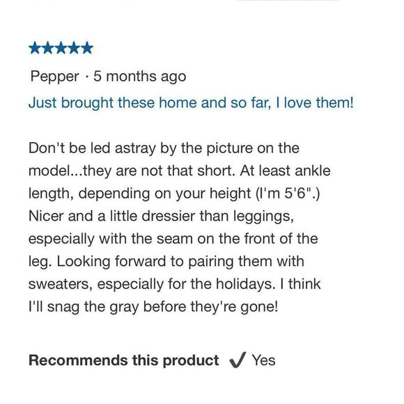 NEW! Anne Klein Ladies Tummy Control Ponte Mid-Weight Pant - Picture 6 of 16